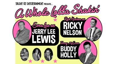A Whole Lotta Shakin - Jerry Lee Lewis, Ricky Nelson, Buddy Holly